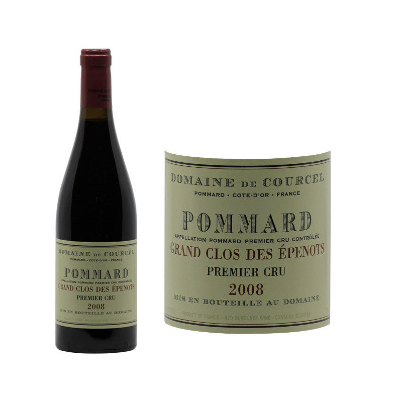 Domaine de Courcel Pommard Grand Clos des penots 1er Cru 2008 75CL